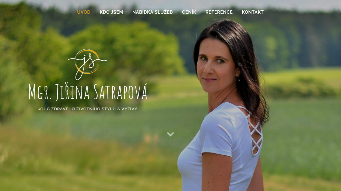 Webová prezentace Mgr. Jiřiny Satrapové
